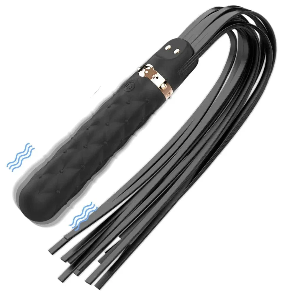 Vibrating Dildo Whip Strands