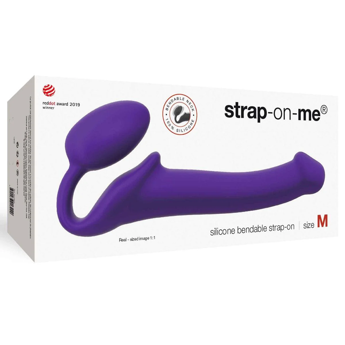 Strap-On-Me Medium Bendable Strapless Dildo - Image 6