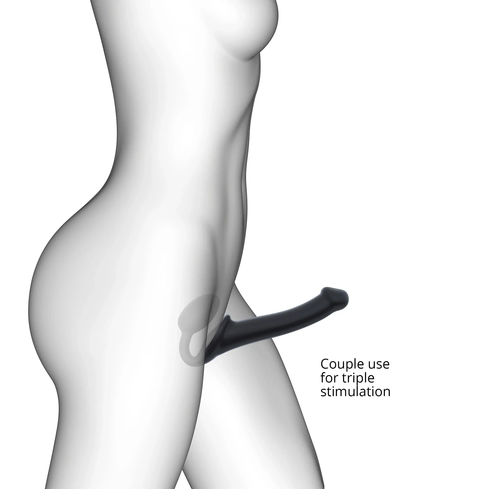 Strap-On-Me Small Bendable Strapless Dildo - Image 8