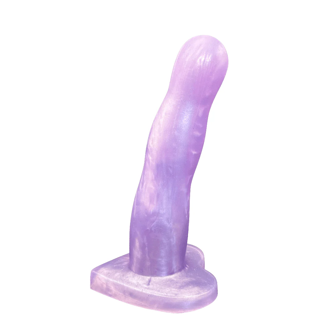 Cupid 3 Curved Silicone Dildo - Image 9