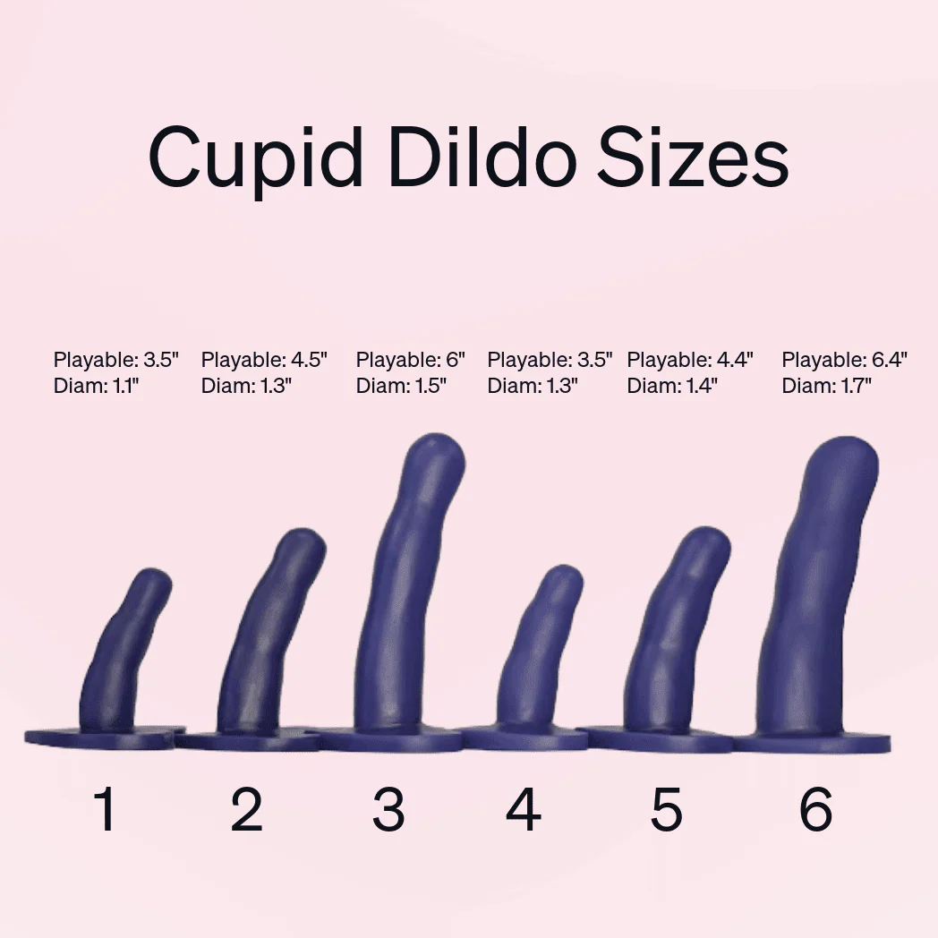Cupid 1 Curved Silicone Dildo - Image 7