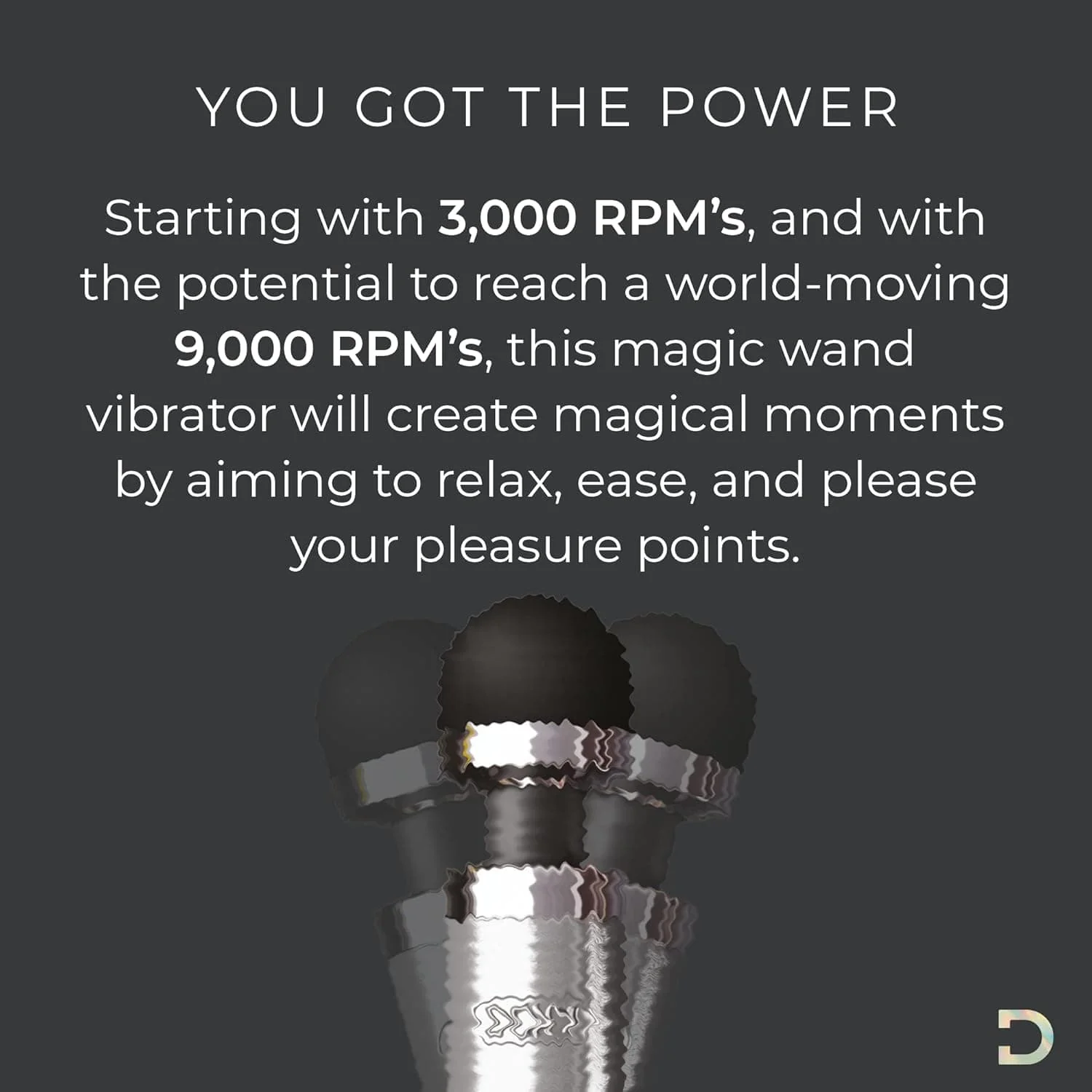 Doxy Die Cast 3 Compact Powerful Wand - Image 4