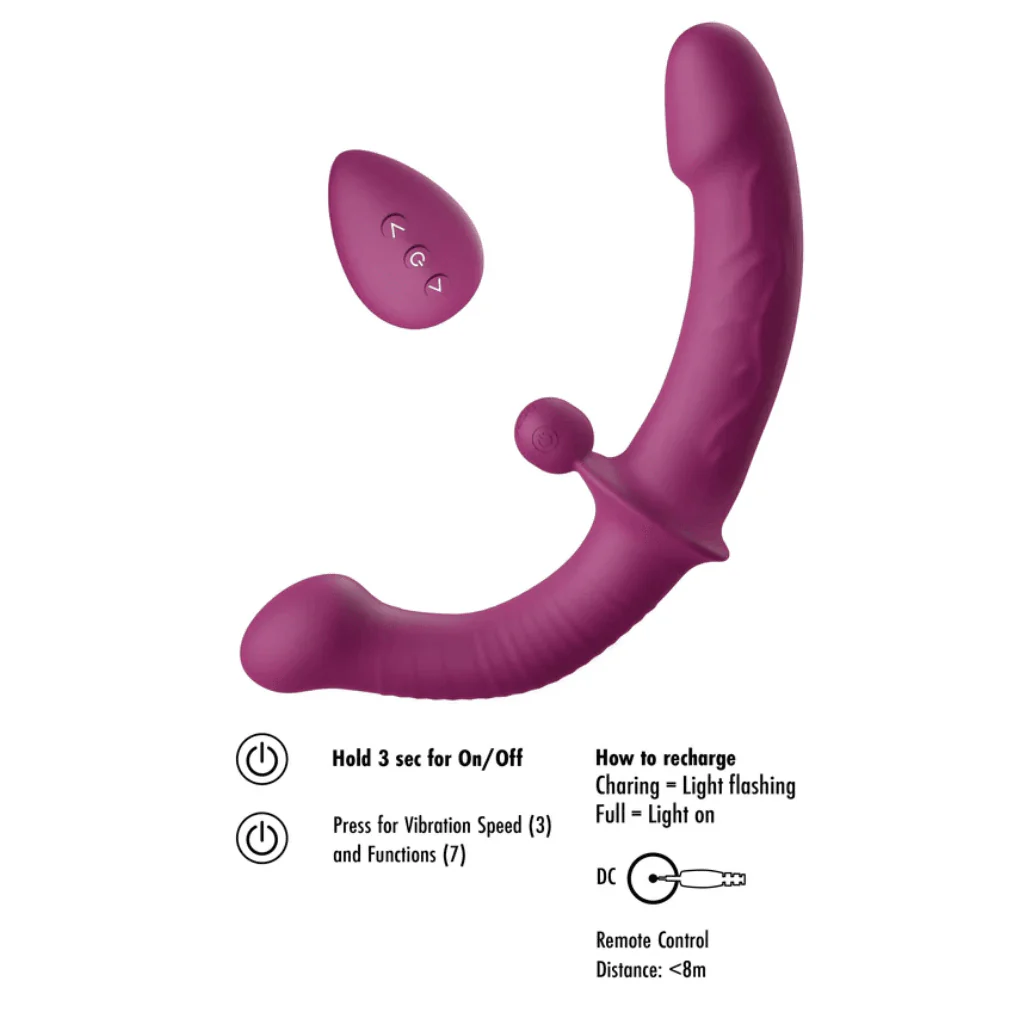 Dual-Sided G-Spot Vibe with Remote Control - Image 4