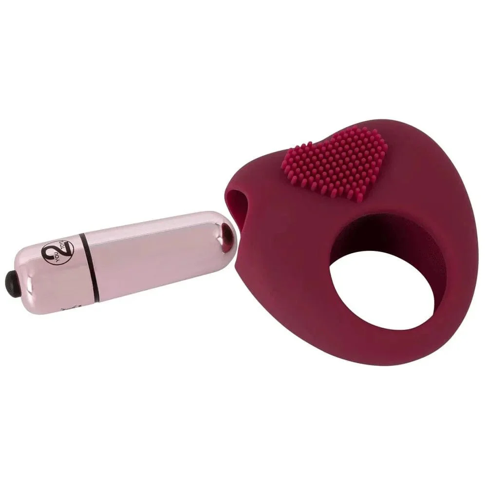 Heart Vibrating Cock Ring - Image 3