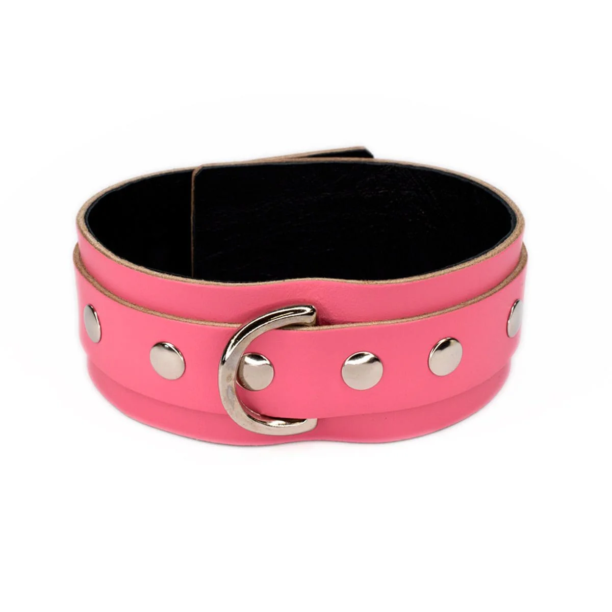 Sh! Leather Bondage Collar - Image 3