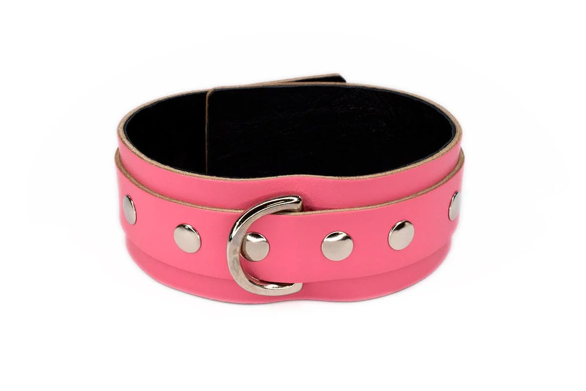 Sh! Leather Bondage Collar - Image 6