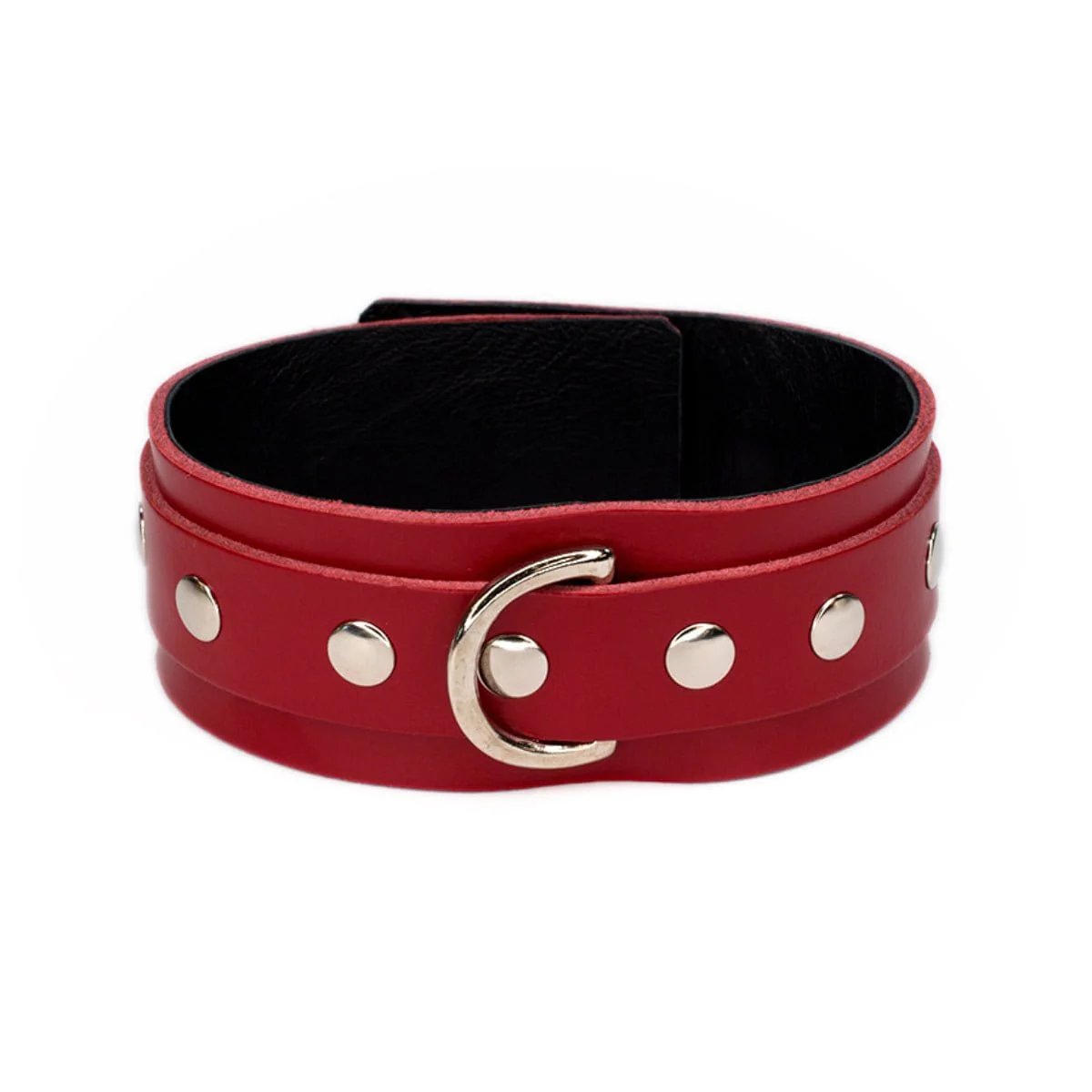 Sh! Leather Bondage Collar - Image 7