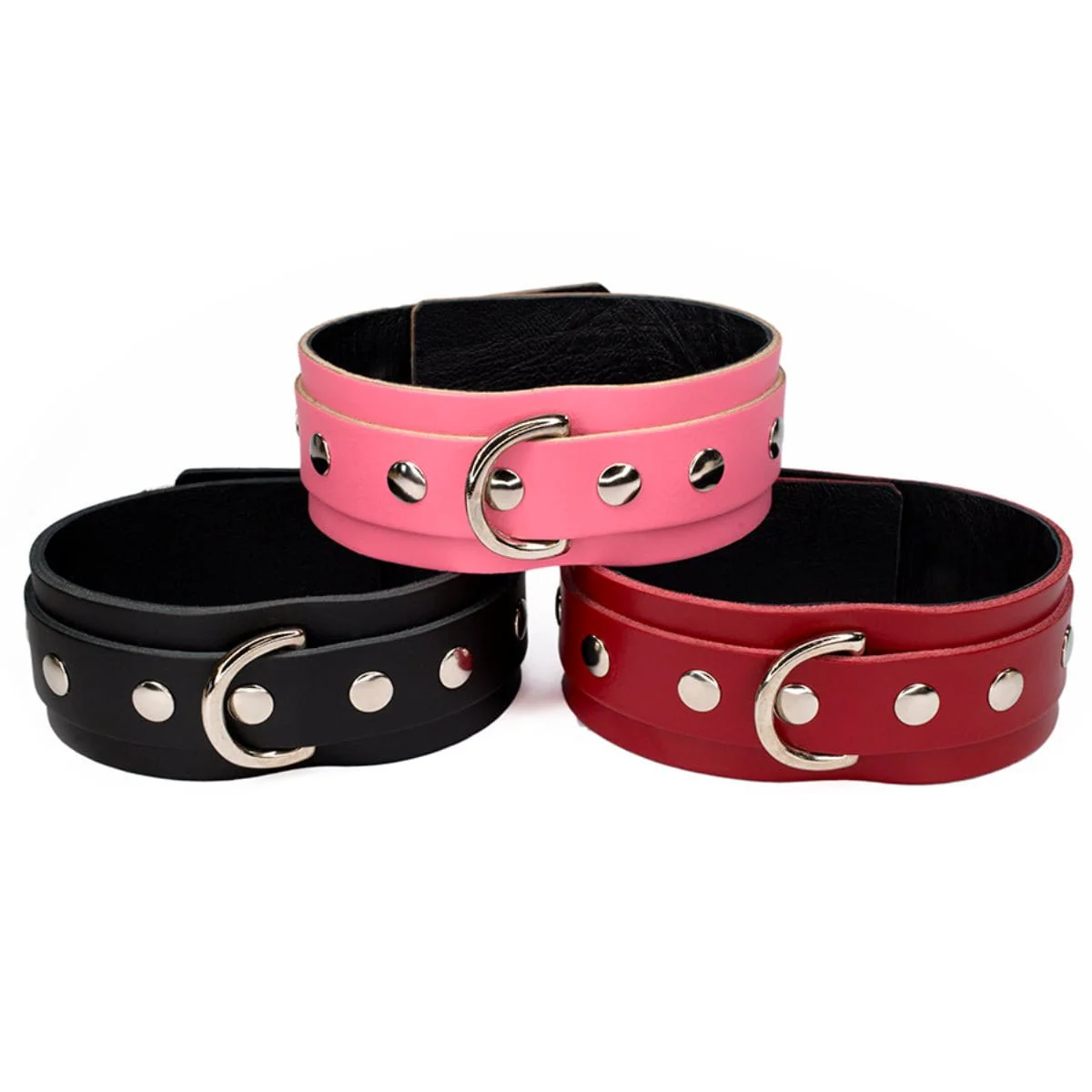 Sh! Leather Bondage Collar - Image 9