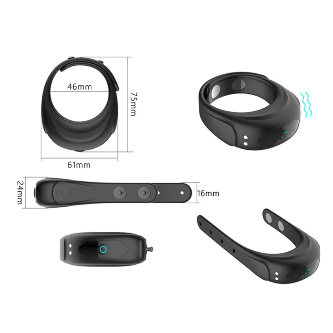 Maie Adjustable Vibrating Cock Ring - Image 5