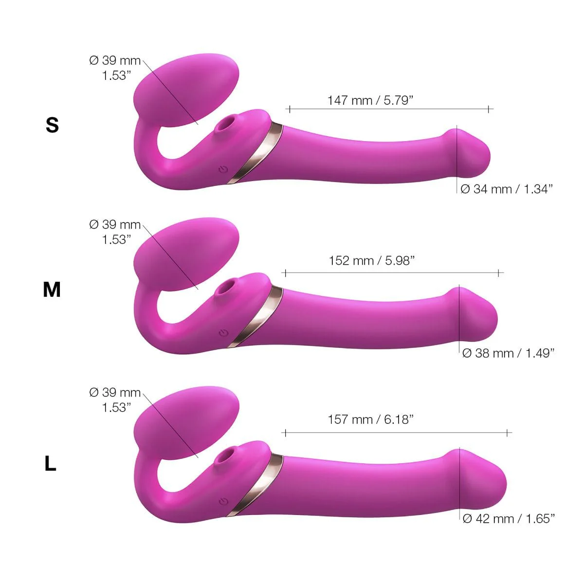 Multi-Orgasm Small Strapless - Image 6