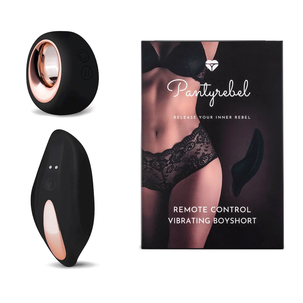 Panty Rebel Vibrating Boy Shorts - Image 3