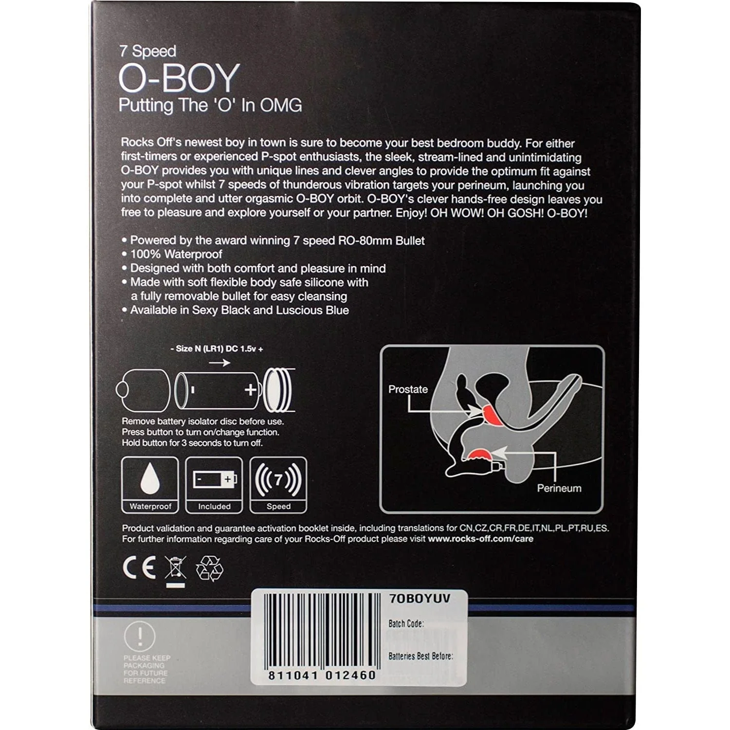 Rocks Off O-Boy Prostate Massager - Image 4
