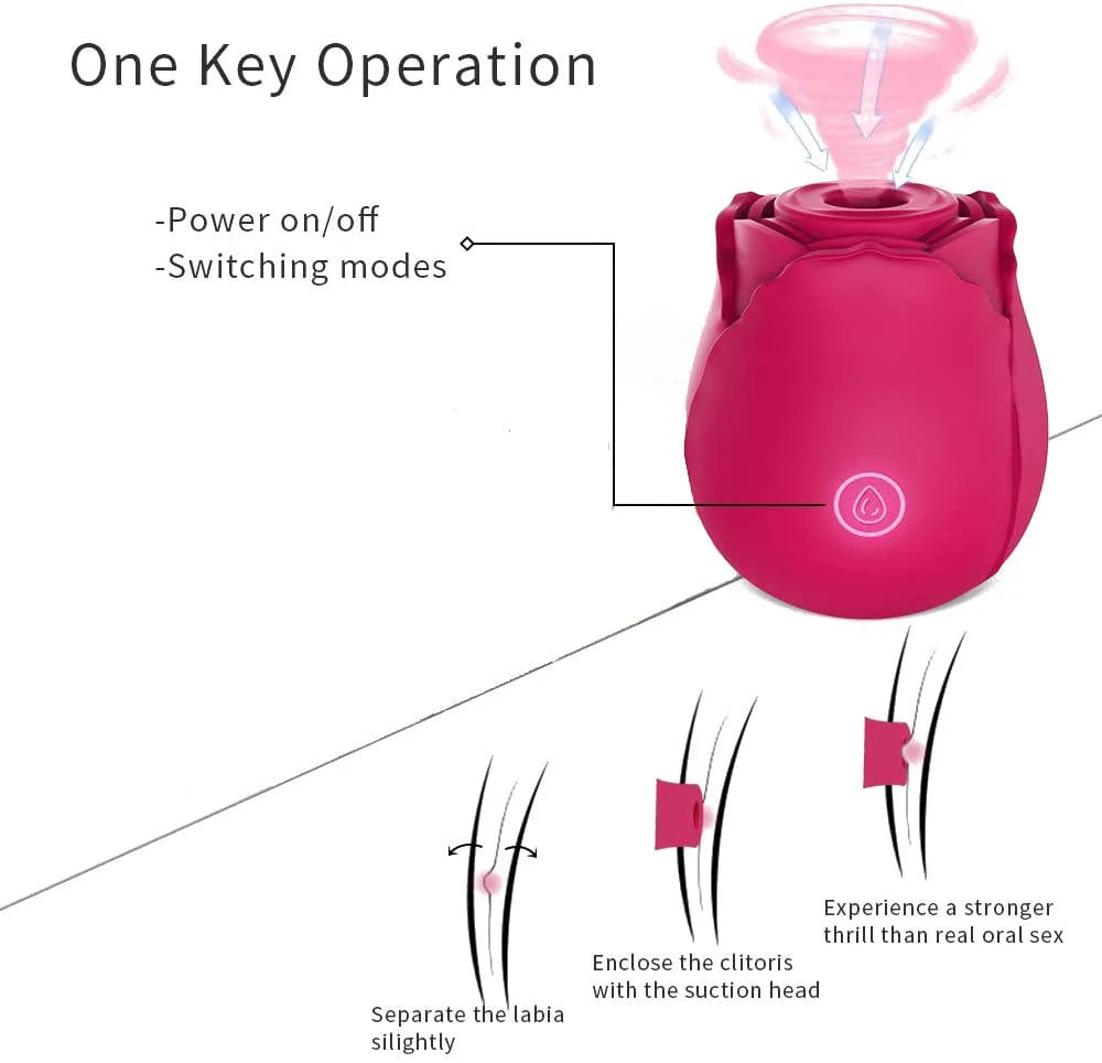 Rose Clitoral Suction Toy - Image 6