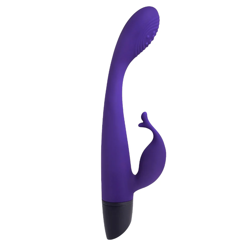 Plum Passion Slim Dual Stimulation Vibrator - Image 3