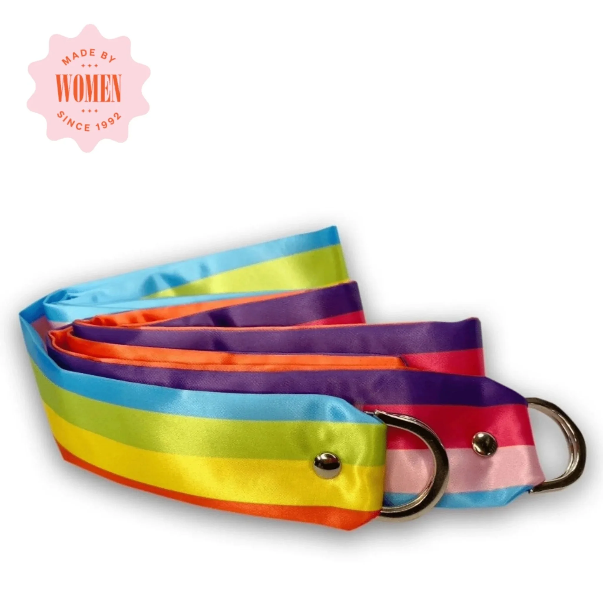 Sh! Pride Rainbow Satin Bondage Ties