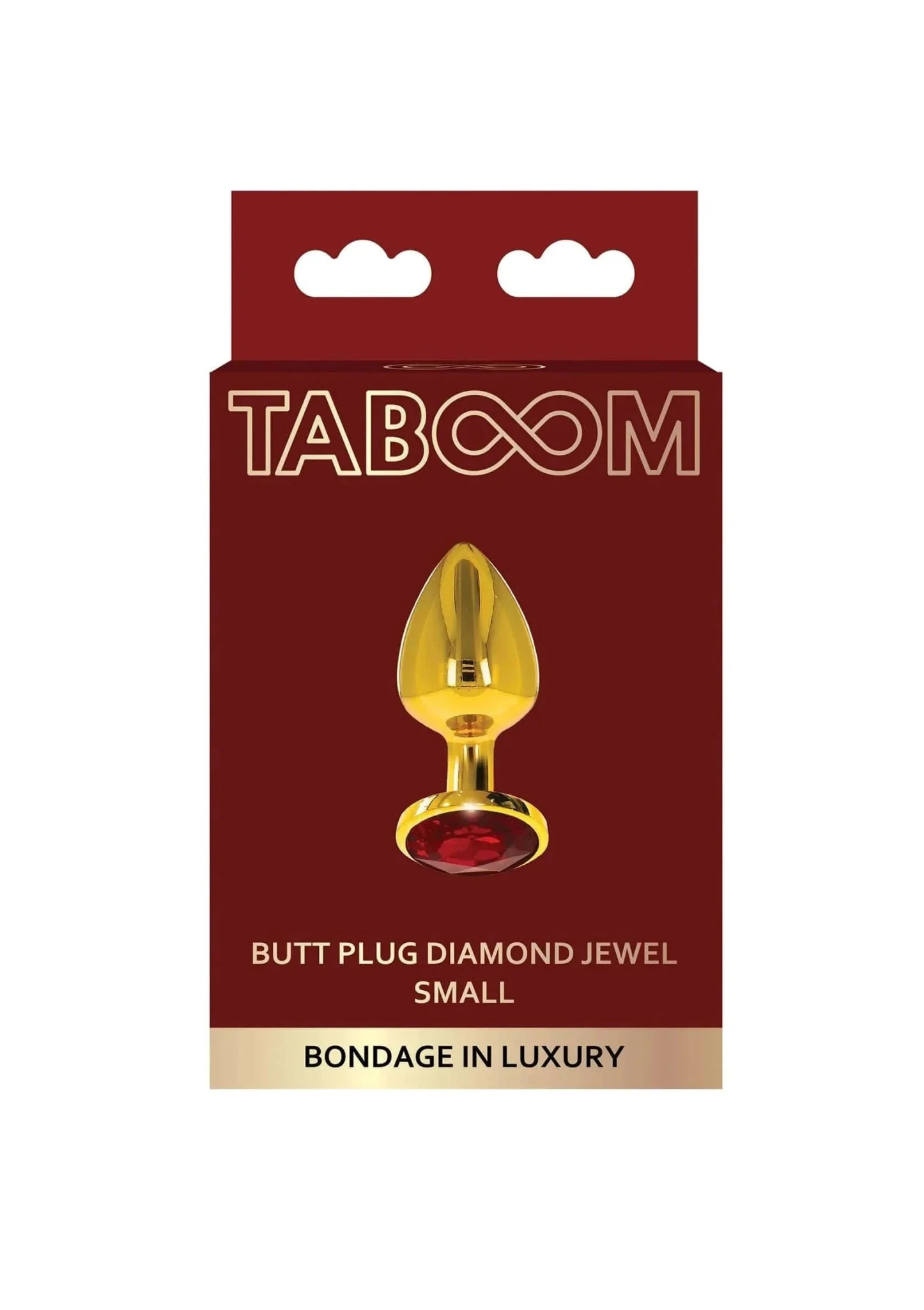 Gold Butt Plug with Jewel Base: 3 Sizes - Image 3