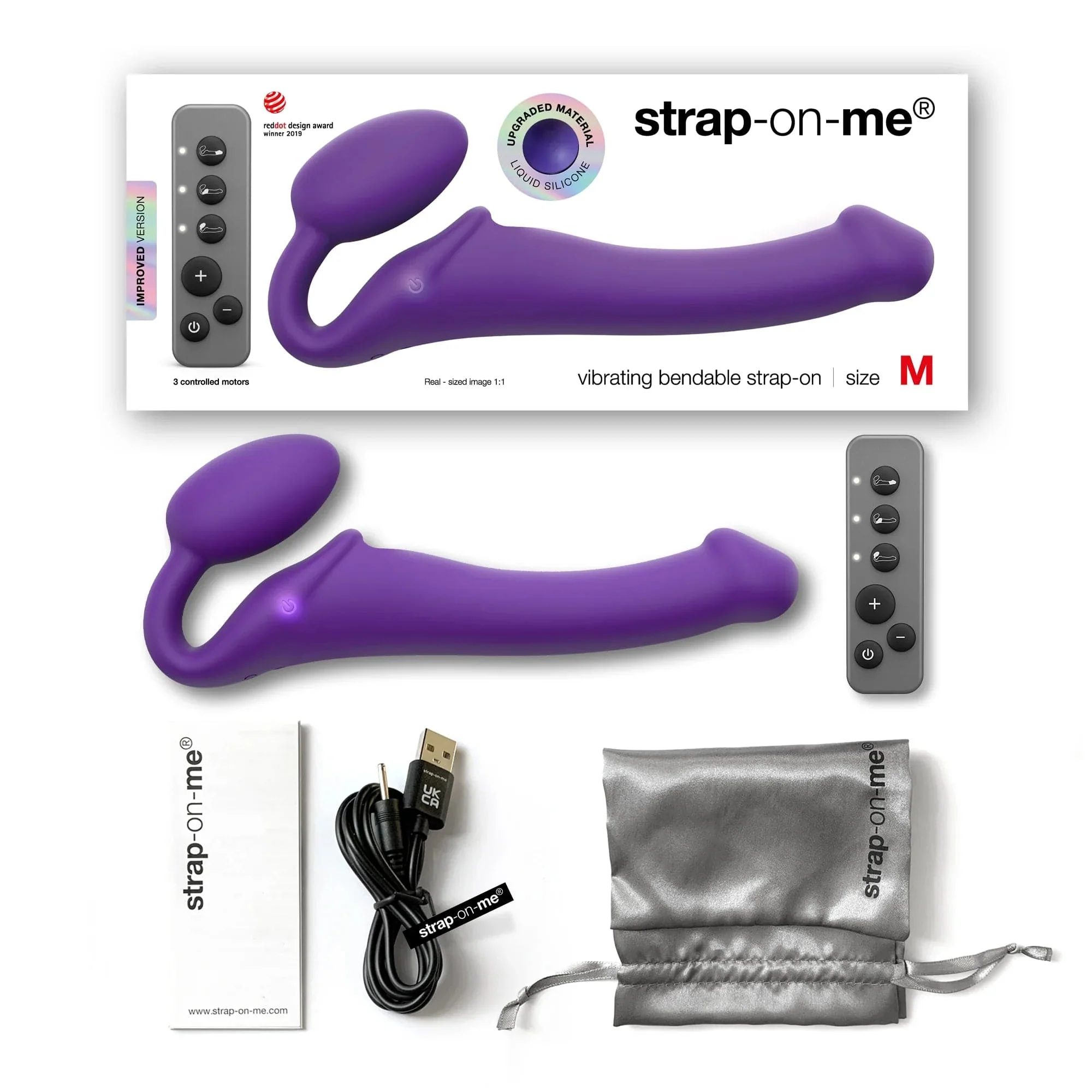 Strap-On-Me Vibrating Strapless - Image 8