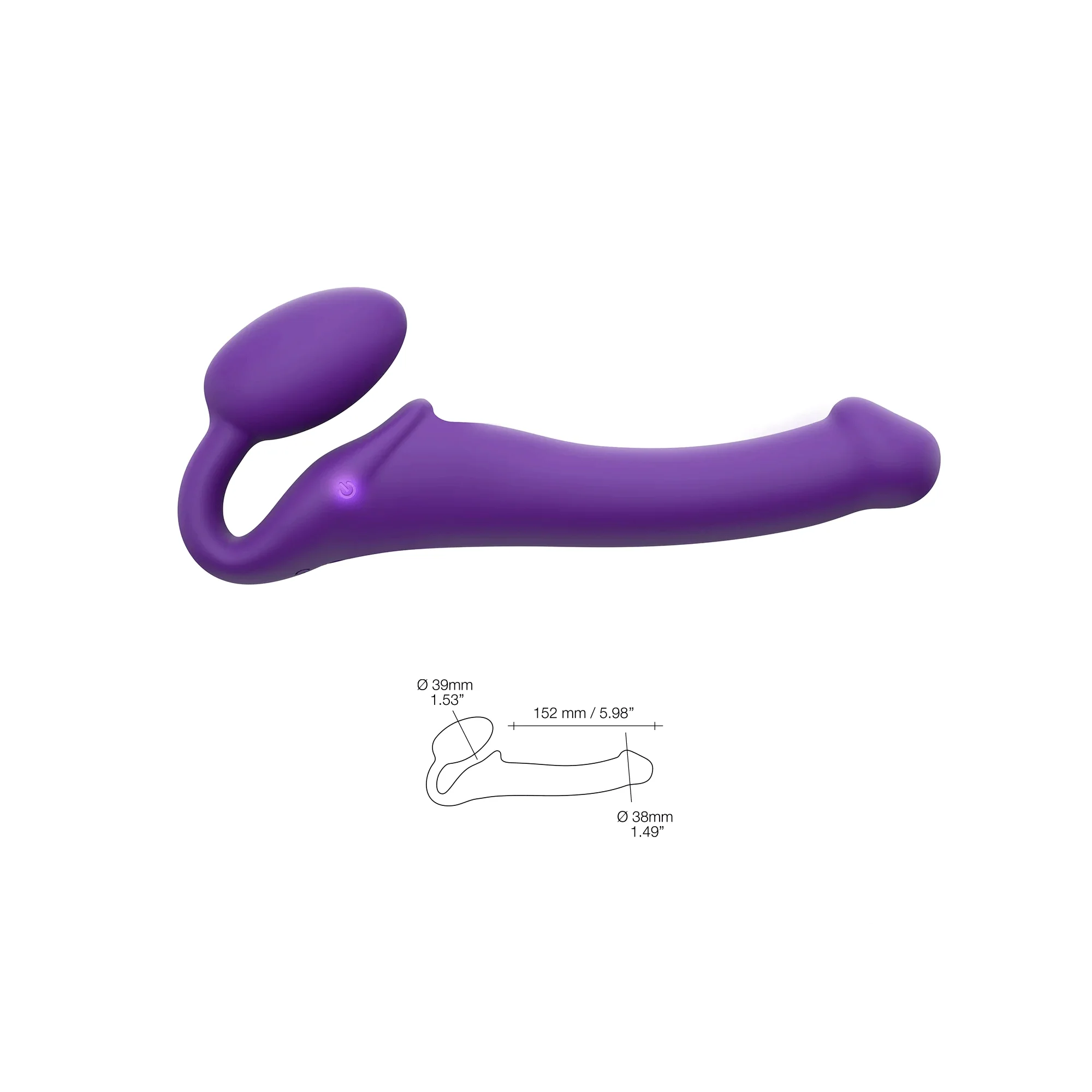 Strap-On-Me Vibrating Strapless - Image 9