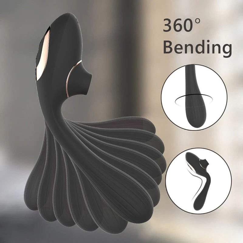 Tina Bendable Double Suction Vibe - Image 8